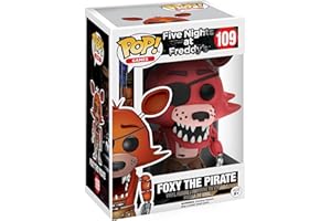 Funko Pop! Games: Five Nights at Freddy's (FNAF) - Foxy The Pirate - Figurine en Vinyle à Collectionner - Idée de Cadeau - Produits Officiels - Anime Fans