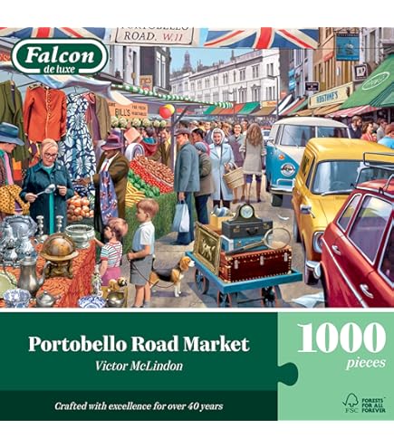 Falcon The Bike Race - 1000 Piece Jigsaw Puzzle For Adults - Beautifully Illustrated Large