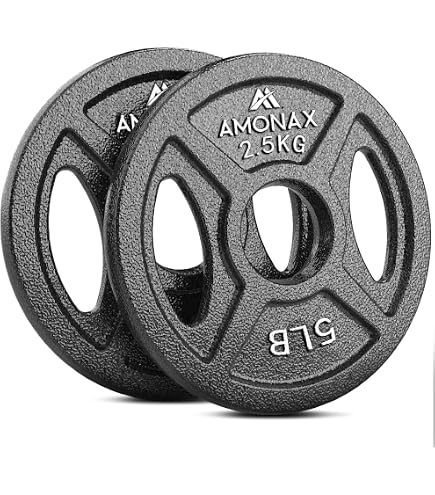 Disque olympique SVELTUS - 1,25 kg - Caoutchouc - Musculation - Haltérophilie - Sport Disque olympique SVELTUS - 1,25 kg - Caoutchouc - Musculation - Haltérophilie - Sport