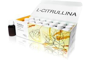 MIDA FARMA L-Citrullina Liquida per Performance Fisiche in Pratici Flaconcini da 20ml - 21 Flaconcini da 5 grammi di Citrullina