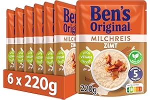 ‎BEN'S ORIGINAL BEN'S ORIGINAL™ Fertiggericht Milchreis Zimt 6 x 220g