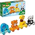 LEGO 10955 DUPLO Mein Erster Tierzug Mit Spielzeug-Tieren, Eisenbahn, Lernspielzeug Für Kleinkinder Ab 1,5 Jahren, Meine Erst