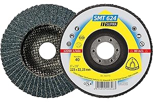 1x10 Klingspor SMT 624 Supra 125 grain 80 voûté 12¬∞