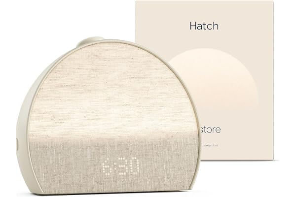 Hatch Restore 3 Soluppgångsväckarklocka & ljudmaskin, smart lampa