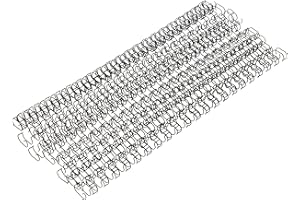 GBC MultiBind Binding Wires, 10 mm, 85 Sheet Capacity, A4, Black, Pack of 100, IB165221