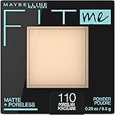 Maybelline New York Fit Me Matte + Poreless Powder, 110 Porcelain