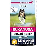 EUKANUBA Grain Free*** alimento per cani adulti di taglia grande e gigante, ricco di pollo