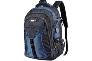 POWER KING Backpack Mens, Lightweight Hiking Backpack Durable Outdoor Daypack Travel Day Bag for Men Women Kids Camping Mountaineering Walking Cycling Climbing Sport