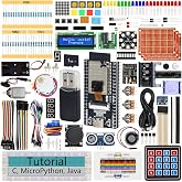 Freenove ESP32 Kit Dev CAM Board Ultimate Starter Kit, 32-bit 240MHz Dual-Core Microcontroller, WiFi+BT Camera, 795 Tutorial