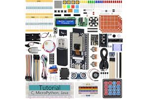 Freenove ESP32 Kit Dev CAM Board Ultimate Starter Kit, Dual-core 32-bit 240 MHz Microcontroller, Onboard Camera WiFi+BT, 795