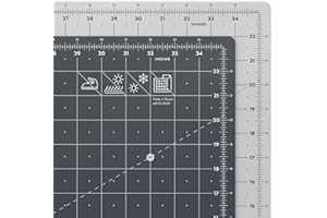 ARTEZA Self Healing Rotary Cutting Mat, 24"x36" with Grid & Non Slip Surface for Fabric, Paper, Vinyl, Plastic, Eco Friendly, Durable & Flexible, Great for Crafts, Quilting, Sewing, Scrapbooking