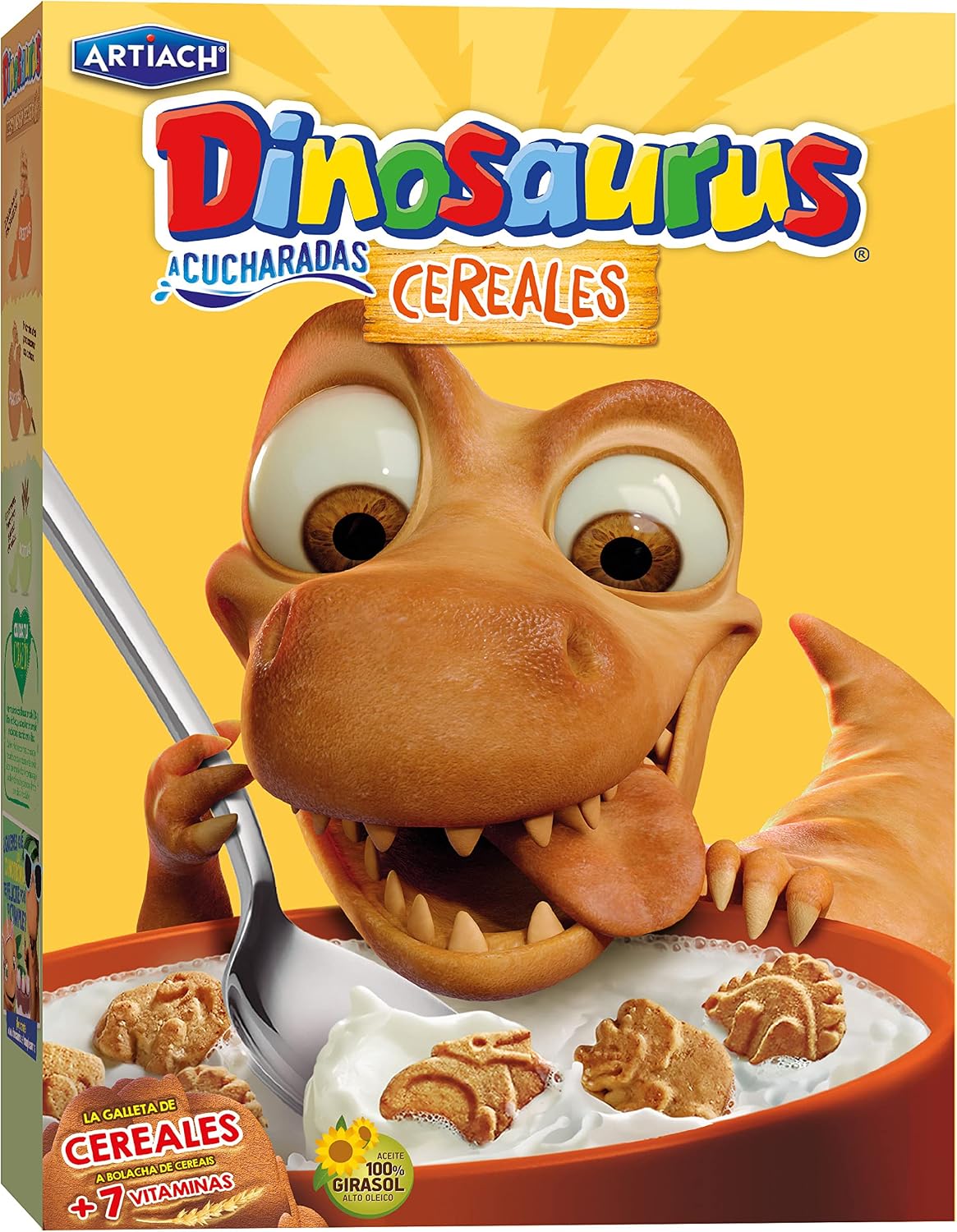 Artiach Galletas Dinosaurus a Cucharadas Cereales, 320g