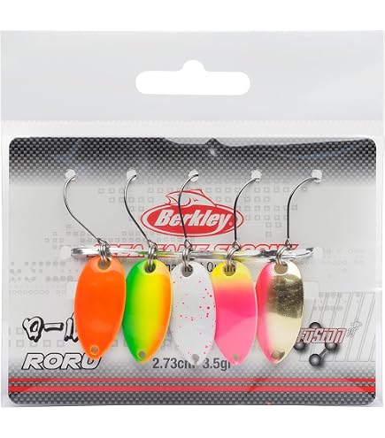 Lot De 16 Leurres Cuillères Pour Truite - 2,5g/3,5g/5g - Pour Brochet, Perche, Sandre - Avec Boîte - 4