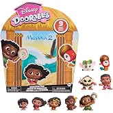 Doorables Moana 2 Collection Peek | Just Play 1.5" Mini Figures Toy Stocking Stuffers Gifts Toys for Kids Ages 5 and Up