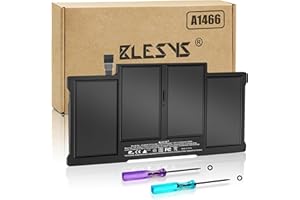 BLESYS A1466 Batterie A1496 pour MacBook Air 13 Pouces A1466 (mi-2012 2013, début 2014 2015 2017) A1369(Fin 2010, mi 2011) EMC 3178 2925 2632 Modèle de Batterie de Rechange A1405 A1377
