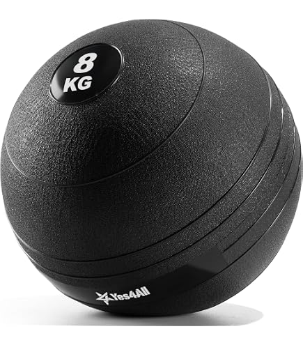 VirtuFit Medicball Pro 3 Kg – Ballon Médical Caoutchouc, Pour Abdominaux, Bras, Dos Et Rééducation, Garantie 2 Ans