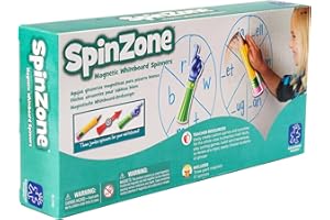 EDUCATIONAL INSIGHTS Learning Resources SpinZone Drehzeiger für die Tafel, Alter 4+, Magnetische Zeiger in Buntstift-, Pfeil- und Fingerform, Set mit 3 Stück, Fächerübergreifendes Unterrichtsmaterial