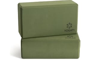 YOGATI® Yogablock set med 2 | EVA-skum med hög densitet