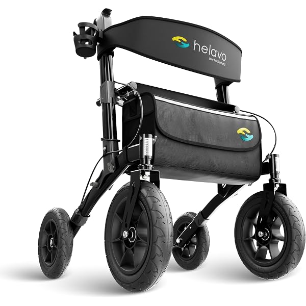 Antar Premium Rollator Aus Aluminium – Faltbar, Höhenverstellbar, Mit Bremse & Tasche