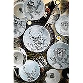 K&uuml;tahya Porcelain Snowy 24 Piece Dinner Set for 6 Persons