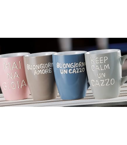 My Cust Tazza Mug Divertente Scherzo Parolacce Buongiorno un cazzo nero