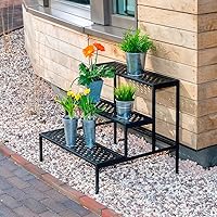 Rekord Blumentreppe - gerade (Stahl) | Blumentreppe, Pflanzentreppe