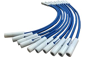 INTERNATIONAL POOL PROTECTION Tensores de Goma Regulables (Azul, 40 Uds)