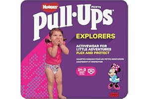 Huggies Pull-Ups Explorers for Girls Lot de 24