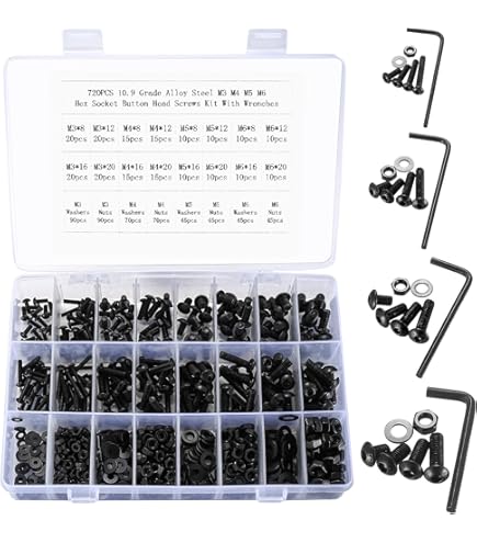 Qualità Premium Bulloni A Testa Esagonale Di Grado 12.9 M10 Per - Foto 6