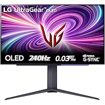LG UltraGear OLED 27GS95QE-B ゲーミングモニター Monitor gaming UltraGear OLED 27
