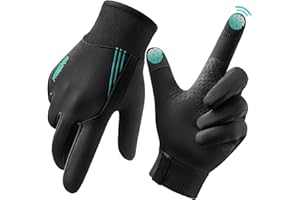 GINTRON Handschuhe Herren Winter Winterhandschuhe Touchscreen Fahrradhandschuhe Herren Damen wasserdichte Winddichte Laufhandschuhe Herren rutschfest Winterhandschuhe Thermo Handschuhe Warme Gloves