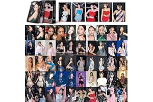 MUSOLAREE 55PCS Blackpink Jennie Solo Lomo Photocards Blackpink Photo BP New Album Cartes BP 2023 Mini Postcards BP Photocard Set Cadeau pour Fans Fille(jennie)