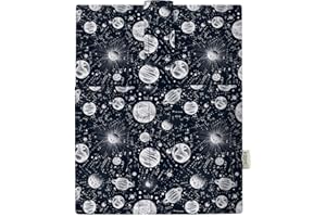 KAPAX Funda de libro para libro de bolsillo, tejido lavable, impermeable, protector de libro – acolchado, funda de protección para tablet para adulto