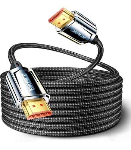 8K HDMI 2.1 Kabel 4m, CABNEER HDMI Kabel Hoch Geschwindig 48Gbps 8K@60Hz 4K@120Hz eARC HDCP 2.2/2.3 HDR Compatibel met HDTV, Laptop enz 8K HDMI 2.1 Kabel 4m, CABNEER HDMI Kabel Hoch Geschwindig 48Gbps 8K@60Hz 4K@120Hz eARC HDCP 2.2/2.3 HDR Compatibel met HDTV, Laptop enz