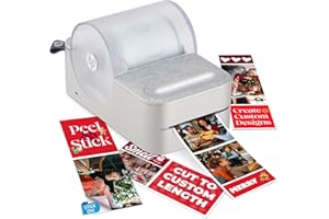 HP Sprocket Panorama Imprimante Photo et étiquettes Couleur Portable instantanée (Gris) Personnalisez Les Impressions 2" x 0,5" - 9" sur du Papier adhésif Zink - Créez des Bandes photobooth Amusantes