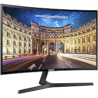 Samsung C27F396 Monitor Curvo per PC, 27'' Full HD, 1920 x 1080, 60 Hz, 4 ms, Freesync, D-sub, HDMI, Nero