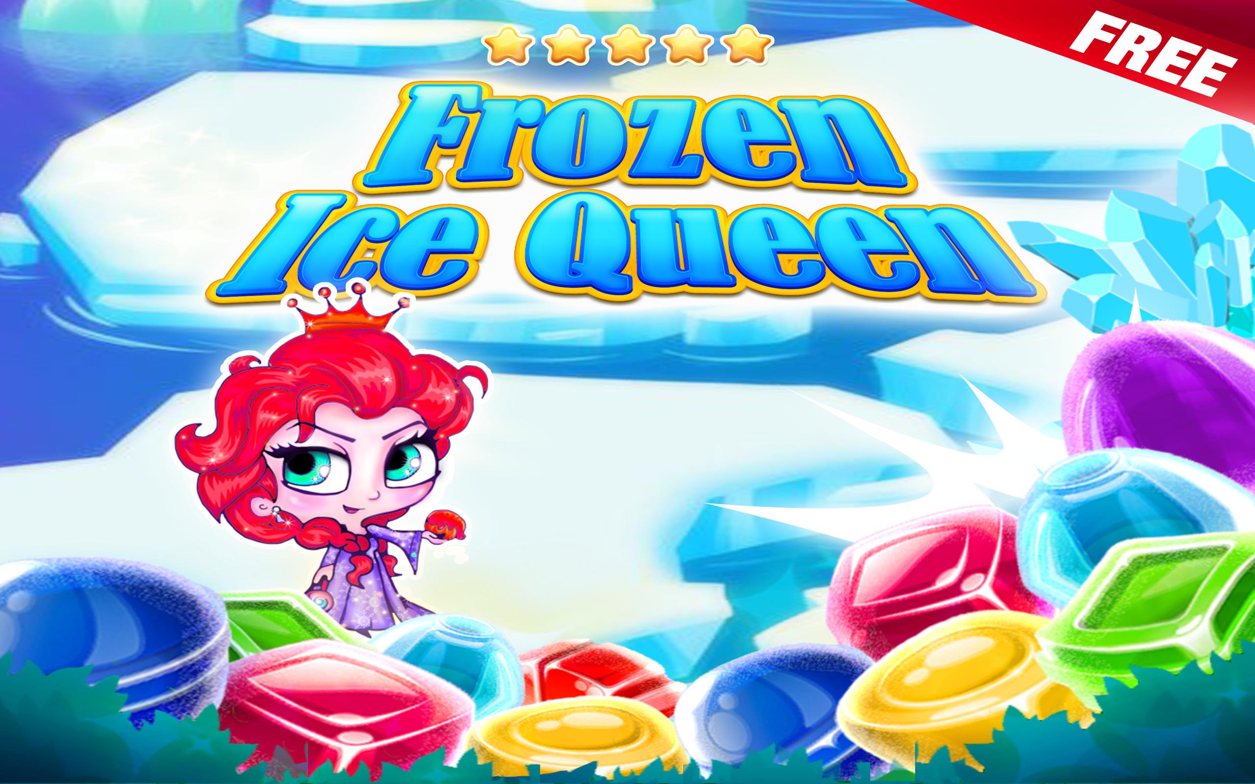 Frozen Ice Queen Match3 Candy Game For Kindle Fire Amazon.co.uk