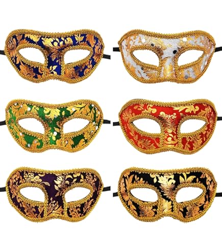 Jonge Dame Met Een Glamour Rood Masker Stock Foto - Image of fantasie