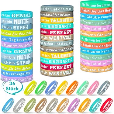Pixel Miner Silikon-Armbänder 18 Stück – 6 Verschiedene Designs, Für Kinder, Partygeschenke, Bunt