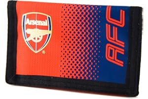 FOCO Arsenal F.C. Cartera de Nailon Oficial, Color Rojo