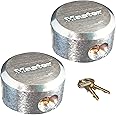 Master Lock Pro Series Hidden Shackle Padlocks, Keyed Alike 6271NKA-2 w/ BumpStop Technology