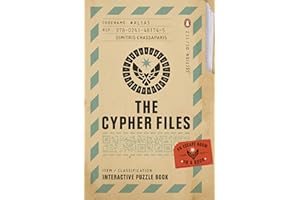 The Cypher Files: The interactive puzzle book and escape room - the perfect gift for curious minds!