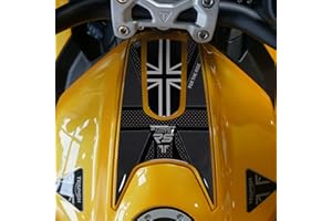 labelbike - Naklejka 3D Ozdoba i ochrona Tank Top motocyklowy kompatybilny z Triumph Street Triple 765 RS 2023-2024
