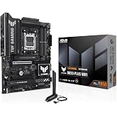 ASUS TUF Gaming B850-PLUS WiFi AMD ATX Motherboard | 14+2+1 DrMOS 80A, DDR5, PCIe 5.0, 3x M.2, WiFi 7, Realtek 2.5Gb Ethernet