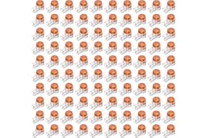 SEABABOO 100PCS Telefonkabel Verbinder Kabel Klemmen Verbinder K1 Scotchlok Kabel UY-Anschluss Klemme Kabelverbinder Fettfüllung Netzwerkkabel Wasserdichter Verbindungsclip für Kabeldatenleitung