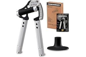 GD GRIP Adjustable Hand Gripper, Hand Strengthener - Pinza Mano Heavy Grips Advanced Regolabile Resistenze Esercizi Presa per Rinforzare la Forza del Polso per Mani, Dite e Avambracci