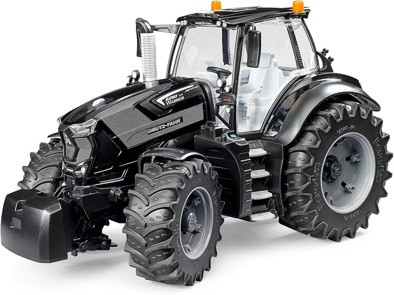 bruder 03162 - DEUTZ-FAHR 8280 TTV Warrior - 1:16 Trattore, veicoli da fattoria, agricoltura, giocattoli dai 3 anni