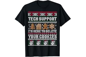 FUNNY CHRISTMAS TECH SUPPORT SHIRTS Lustiges Weihnachts-Shirt, Computerprogrammierer, Geschenk T-Shirt