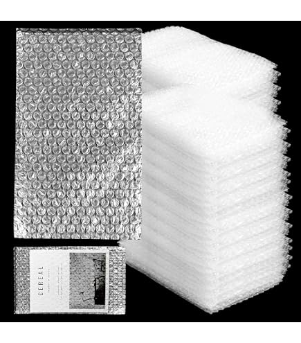 Sacchetti Bolle Trasparenti Doppia Parete 200 Sacchetti A Bolle Trasparenti Doppia Parete – Dimensioni 15.2 X 20.3 Cm, Per Imballare Piatti, Bicchieri, Oggetti Fragili Protezione Oggetti Spedizione