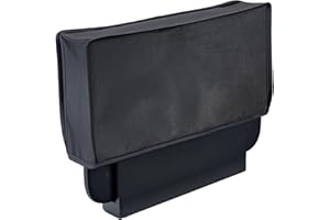 Mcbazel Funda Protectora para Nintendo Switch 2 2025, Funda Antipolvo Contra el Polvo para la Consola y Base de Switch 2, Accesorio Antirayas y Resistente al Agua para Switch 2 – Negro